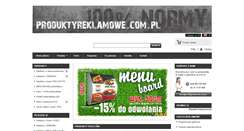 Desktop Screenshot of produktyreklamowe.com.pl